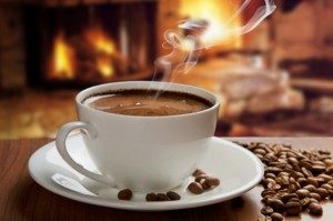 coffee in the morning