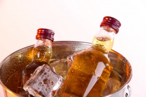 mini bar bottles by AFRICA STUDIO shutterstock_146150498