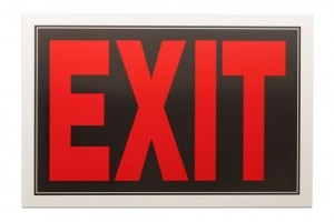 exit