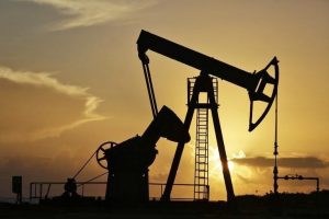An oil pump of CUPET is pictured, near the coast, on the outskirts of Havana