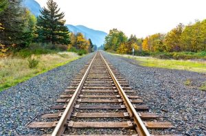 Straight Railroad Lines