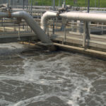 Sludge tank at a wastewater treatment plant (Getty)
