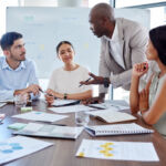 PE seeks pharmaceutical and life sciences consulting firms: 7 deals Project management, leadership and planning with business people in meeting for marketing strategy, consulting and teamwork. Collaboration, growth and future with employees in office for research