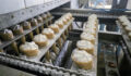 Ice cream, cone conveyor belt