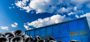 Recycling business, container and tires_Getty