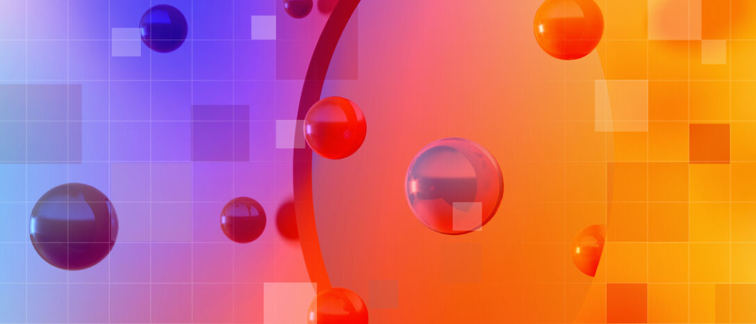 T9_PM2030_Demicratisation Private Markets 2030 democratisation and transparency theme banner with bubbles floating against an abstract background