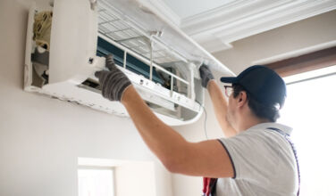 Air conditioner maintenance or repair