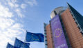 Exterior view of the European Commission headquarters in Brussels, Belgium on January 14, 2025.