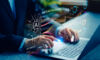 AI growing. Exploring Artificial Intelligence Innovations Virtual Workspace Digital Technology Modern Office Close-Up View Future Concepts for Enhanced Productivity