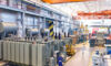 A photo taken inside a manufacturing plant