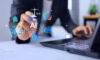 Oakley plays in AI accuracy drive with Graphwise acquisition; CataCap backs data protection company AI concept with business man using artificial intelligence to create work and paying attention to human creativity and protection of copyright laws